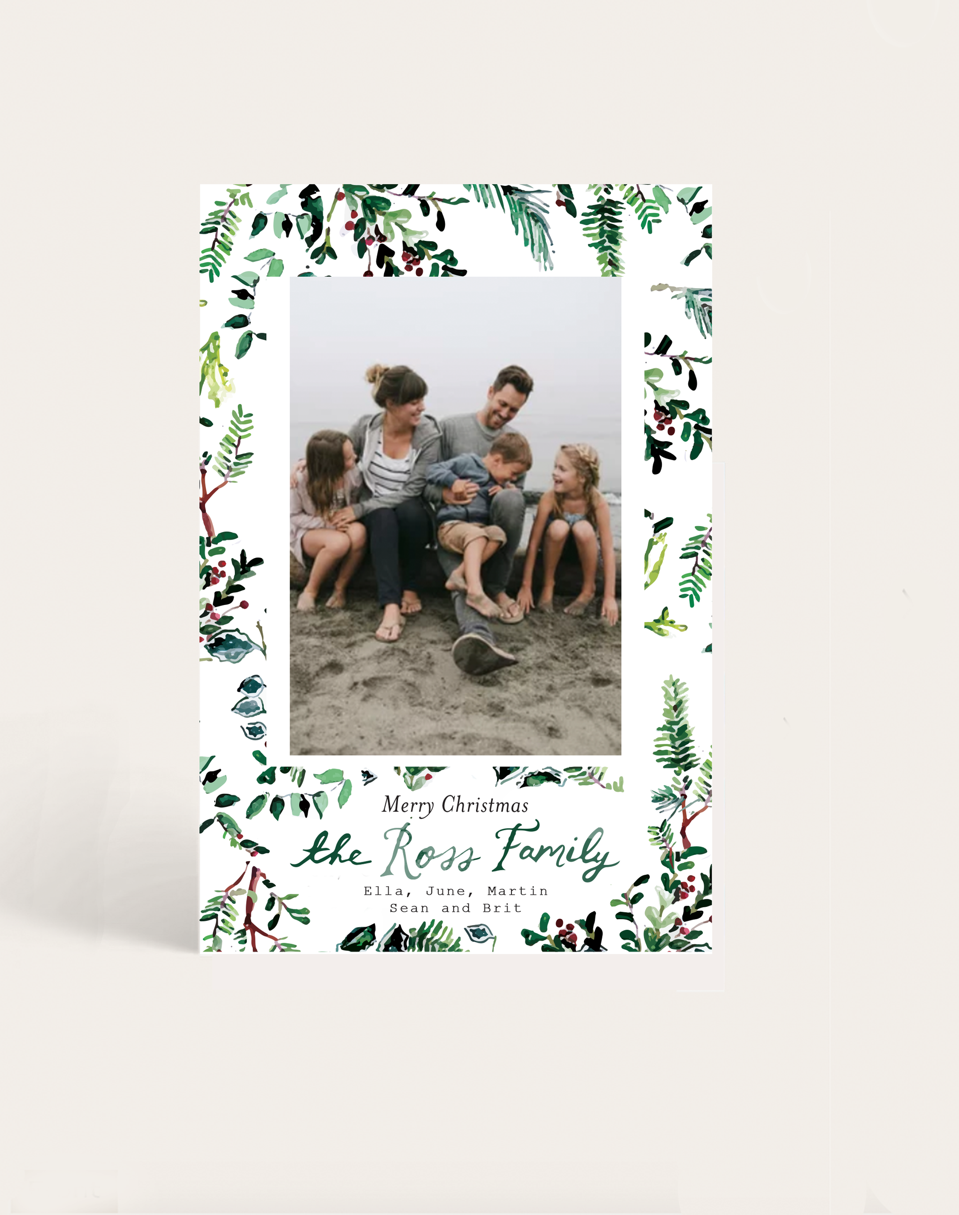 Evergreen Family Photo