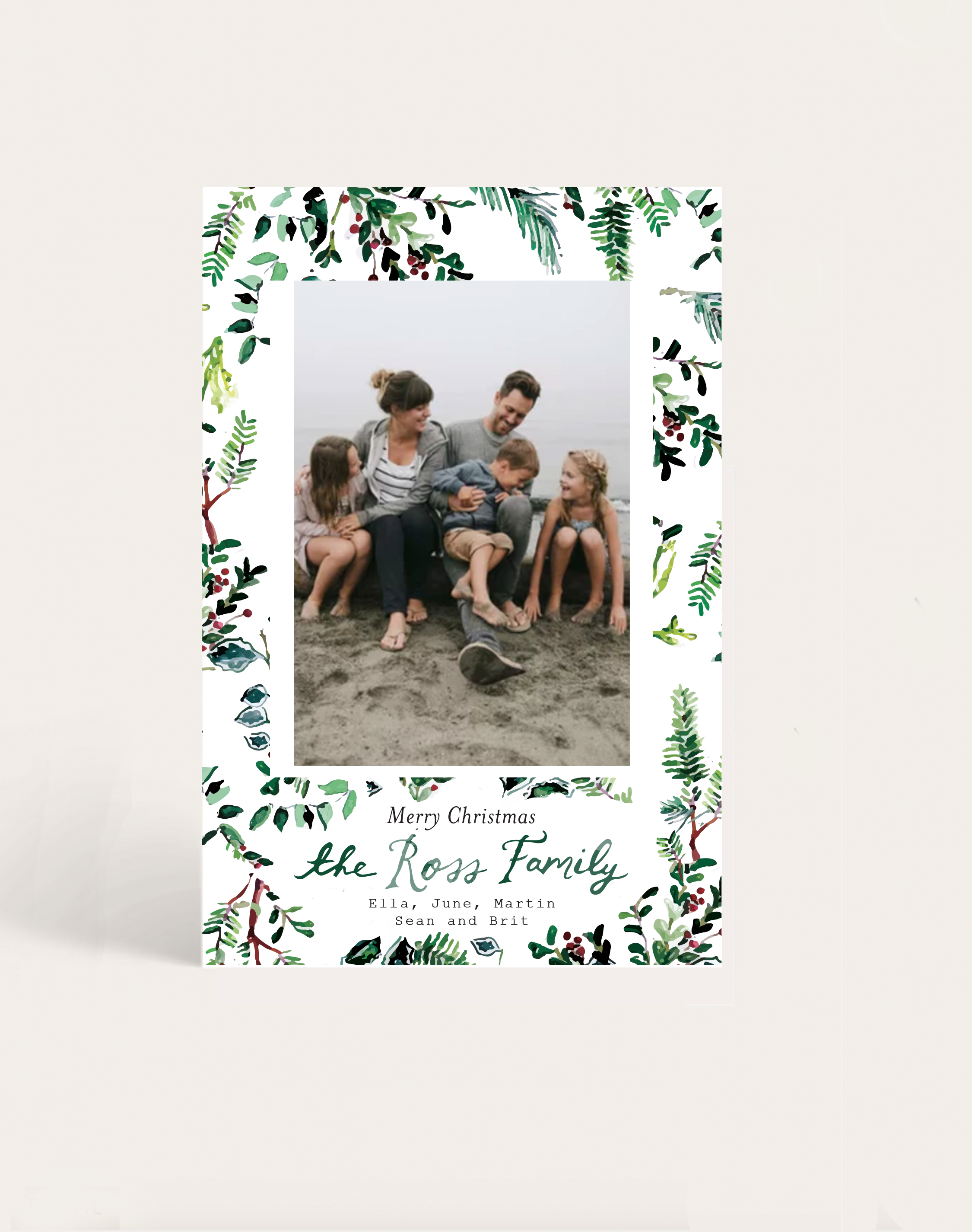 Evergreen Family Photo