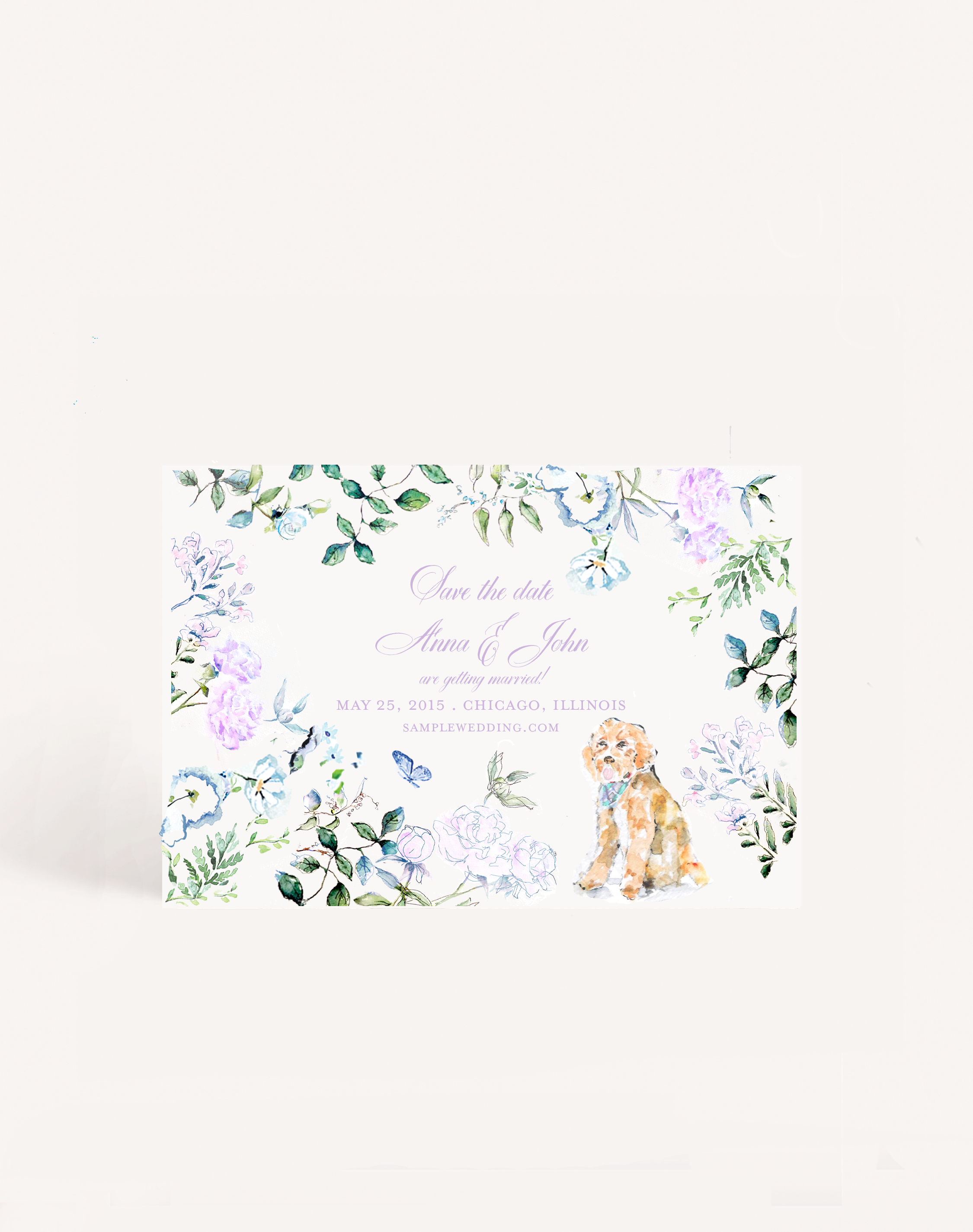 Botanical Save the Date No. 1