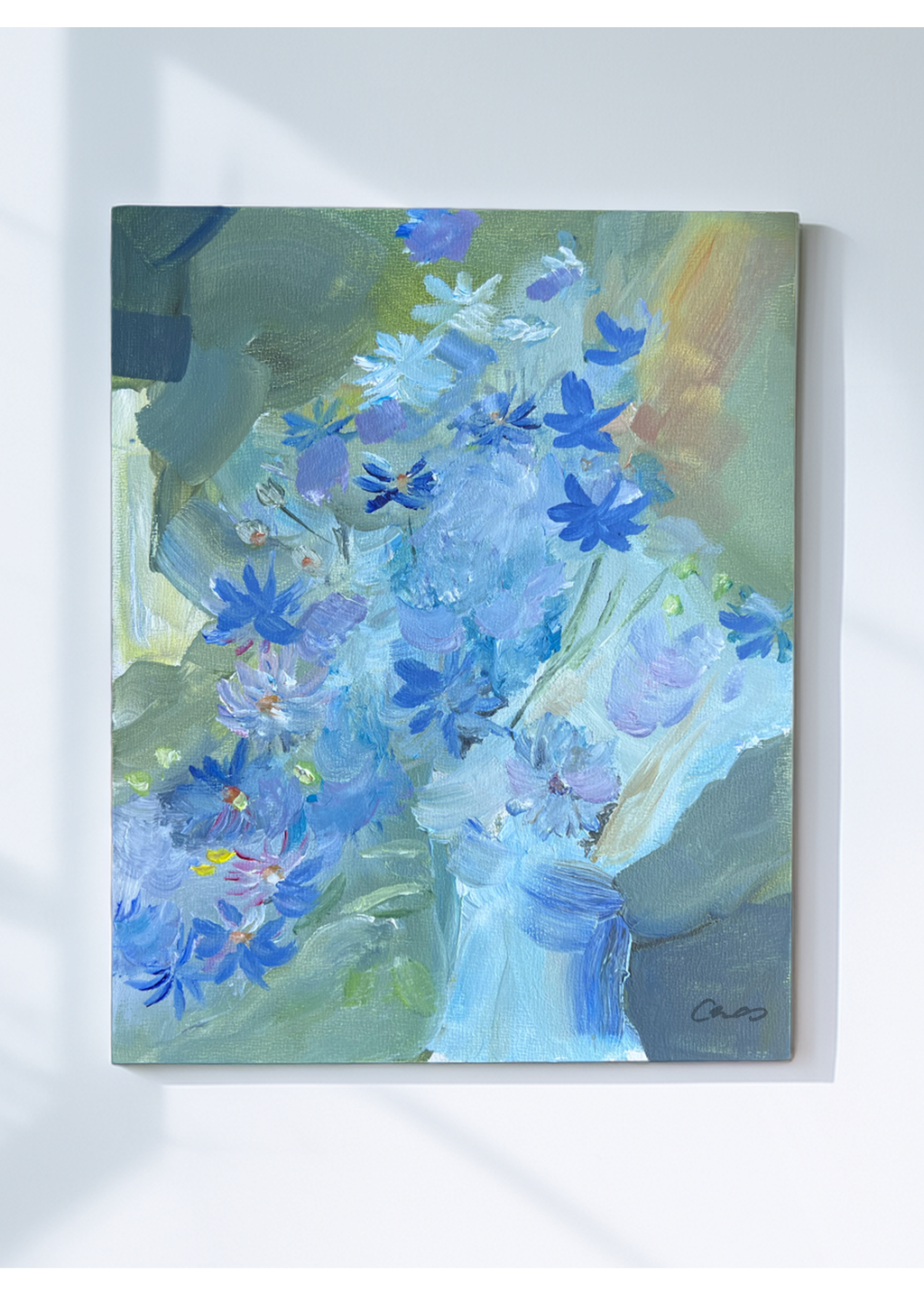 Mixed Media Perennial Paintings